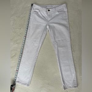 Banana Republic Skinny White Jeans 29